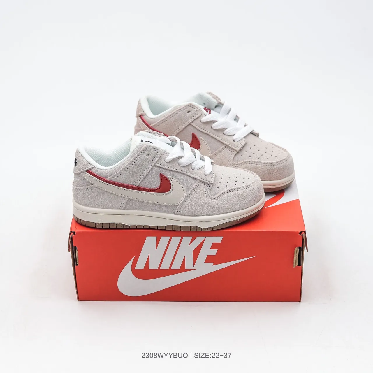 Nike Dunk Low Beige Noir Bleu Clair Chaussures de Skateboard 6