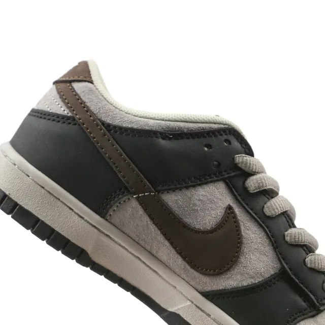 Nike Dunk Low Black Gray Brown Skateboard Shoes 9