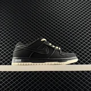 Nike Dunk Low Black Off-White স্কেটবোর্ড জুতো