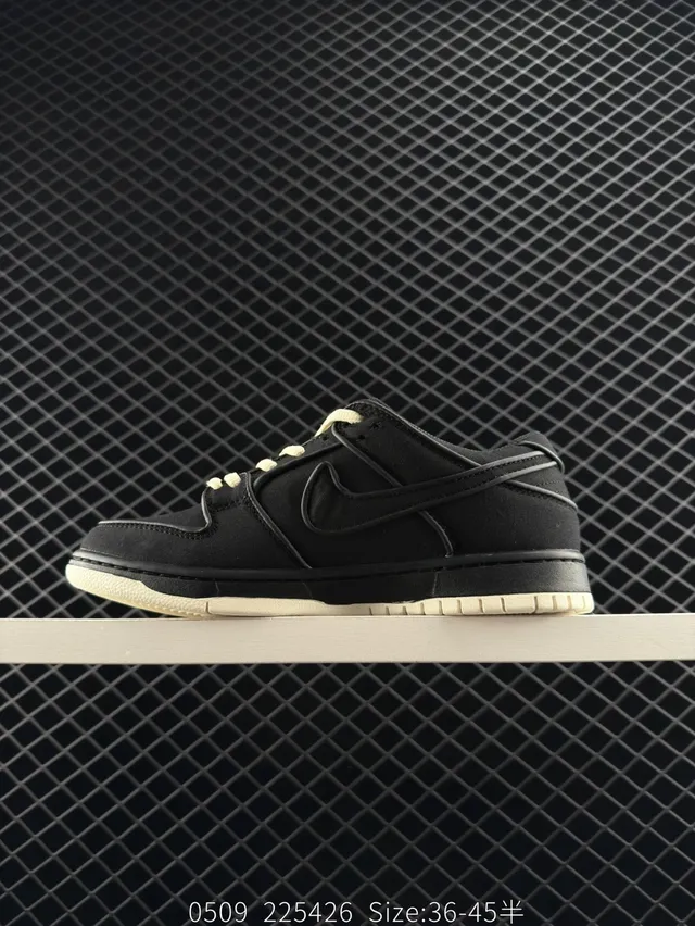 Nike Dunk Low Black Off-White chaussures de skateboard 7