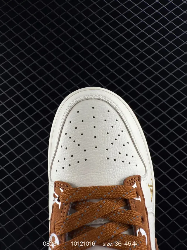 Nike Dunk Low Monogram Suede Lifestyle Sneakers 2