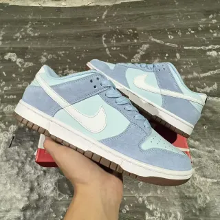 حذاء نايك دونك لو Pastel Blue Mint سويد لايف ستايل