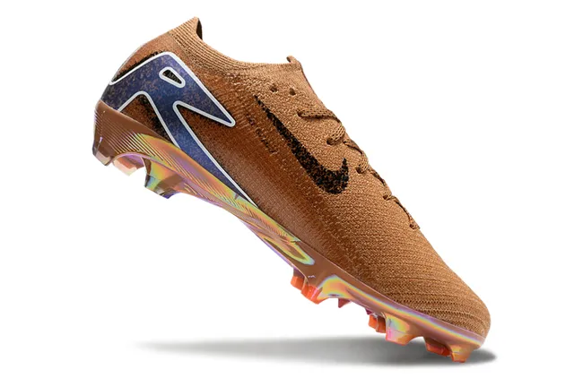 Nike Botas de Futebol Marrom Iridescent Firm-Ground Sapatos de Futebol 2