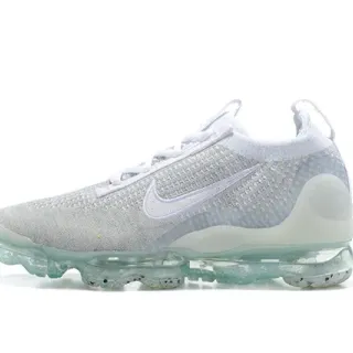 Nike Tênis Lifestyle Cinza Transparente Upper Em Knit Engineered Sola Air Unit Visível De Comprimento Completo