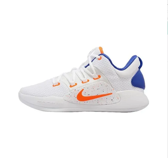 Nike Hyperdunk Low सफेद नारंगी नीला बास्केटबॉल जूते 2