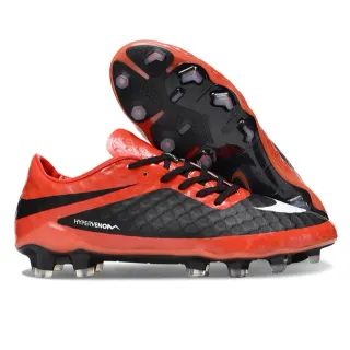 Nike Hypervenom Phantom Chaussures de football Orange et Noir Firm-Ground