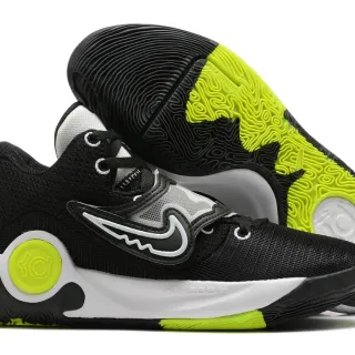 Nike KD 14 Black White Neon Yellow 篮球鞋