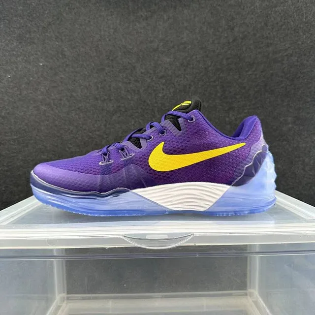 Nike Kobe 9 EM violet jaune chaussures de basket 2