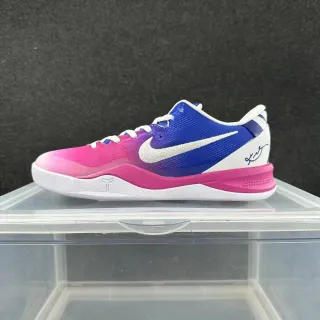 Nike Kobe गुलाबी बैंगनी ग्रेडिएंट लो-टॉप बास्केटबॉल जूते