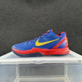 Nike Kobe VI bleues rouges jaunes chaussures de basketball