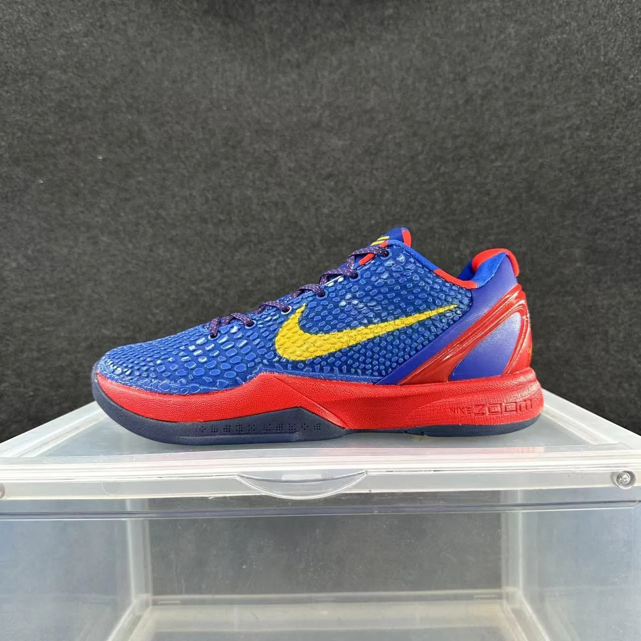 Nike Kobe VI Blue Red Yellow Basketball Shoes 2