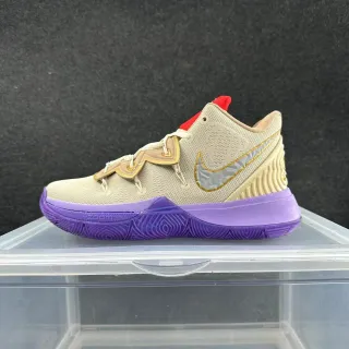 Nike Kyrie 5 Beige Purple Gold बास्केटबॉल जूते