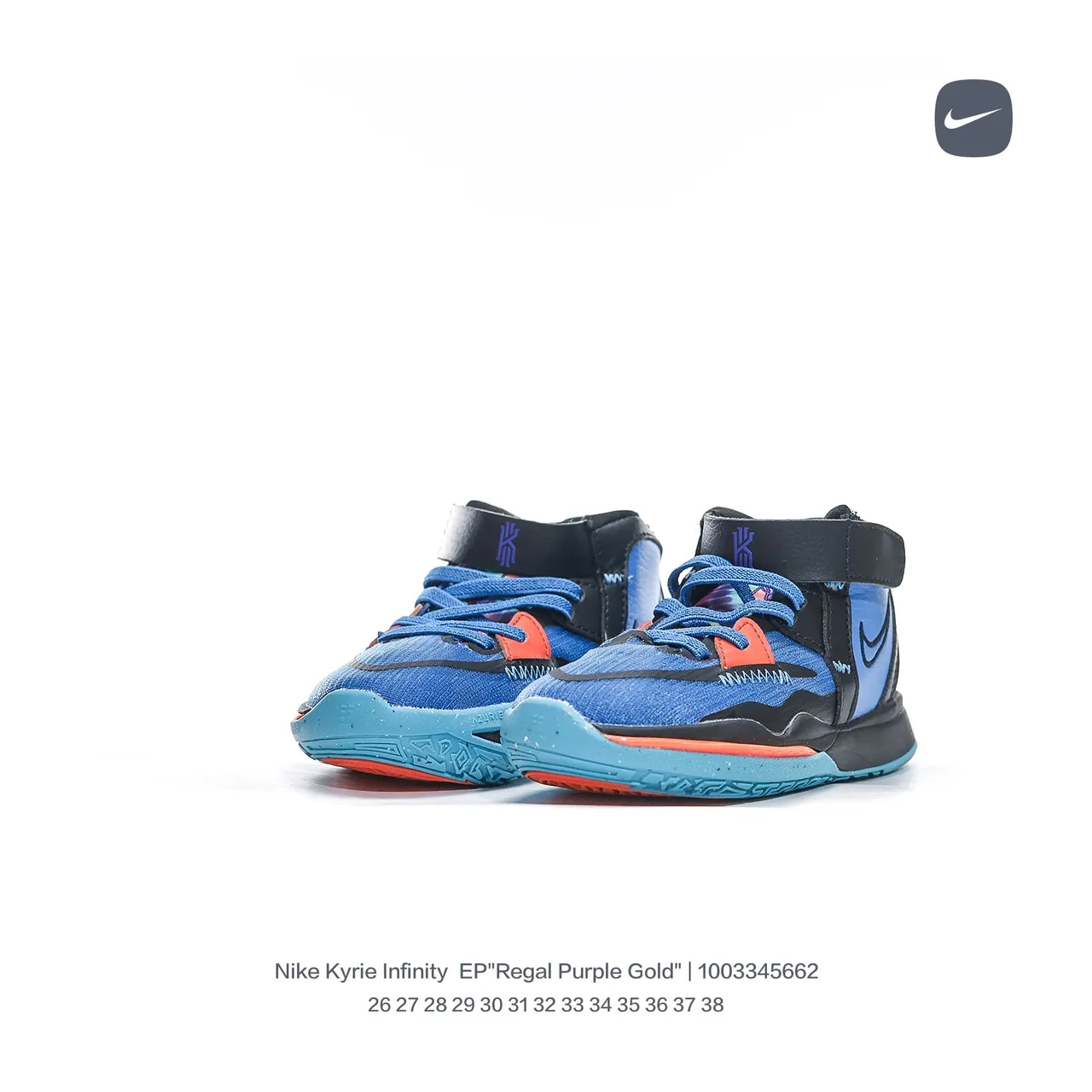 Nike Kyrie Infinity Regal Purple Gold बास्केटबॉल जूते 10