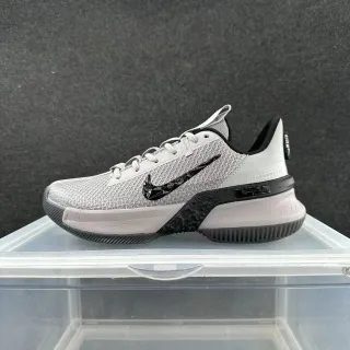 Nike LeBron Witness ग्रे ब्लैक निट बास्केटबॉल जूते