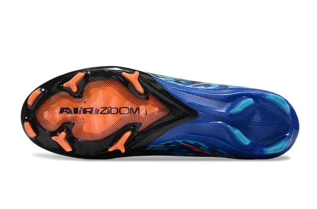 Nike Mercurial Black Blue Orange Pixel Firm-Ground chaussures de football 6
