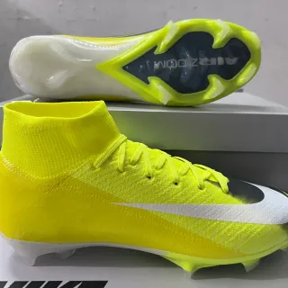 Nike Mercurial Superfly Amarelo Neon Chuteiras para gramado firme