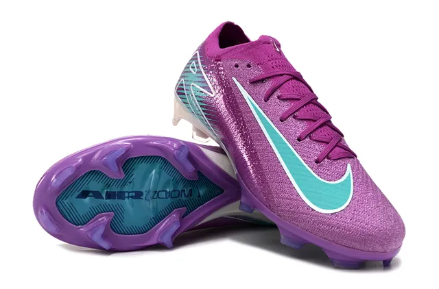 耐克 Mercurial Vapor 紫蓝 低帮 针织鞋面 半透明 鞋跟支撑 草地球鞋 4