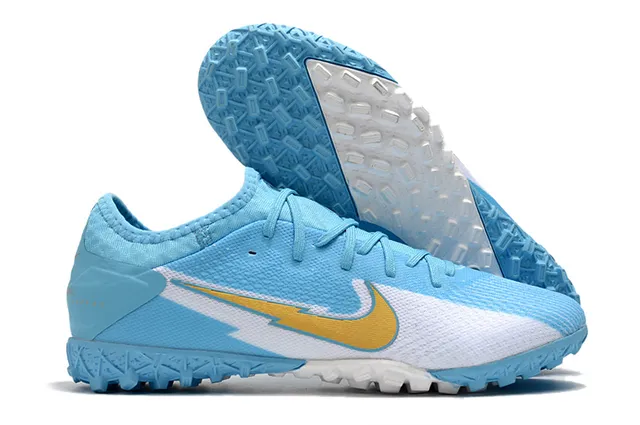 Nike Mercurial Vapor Blanc Rose Coupe Basse Haut Tricot Graphique Éclair Chaussures de Football Turf 6