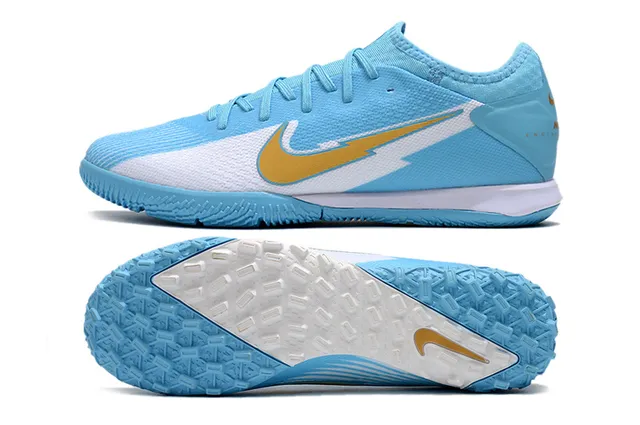 Nike Mercurial Vapor Blanc Rose Coupe Basse Haut Tricot Graphique Éclair Chaussures de Football Turf 7