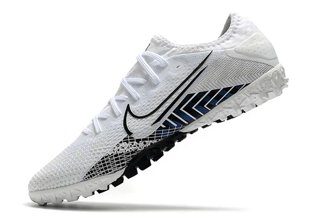 Nike Mercurial Vapor Blanc Rose Coupe Basse Haut Tricot Graphique Éclair Chaussures de Football Turf 23