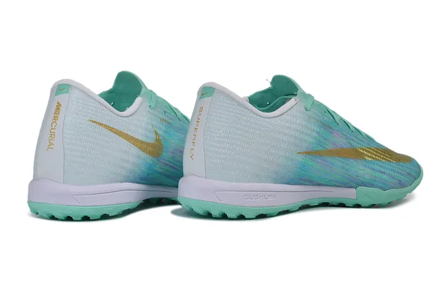 Nike Mercurial Velocé Ultra Iridescent Teal Gold Chaussures de football Turf 5