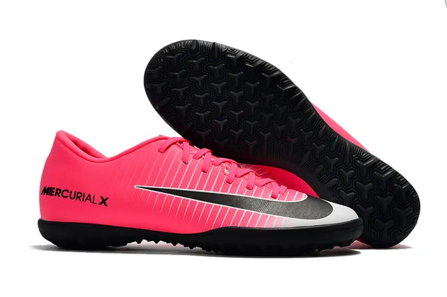 Nike Mercurial X Sapatos de Futebol Azul e Neón Lime para Gramado 14
