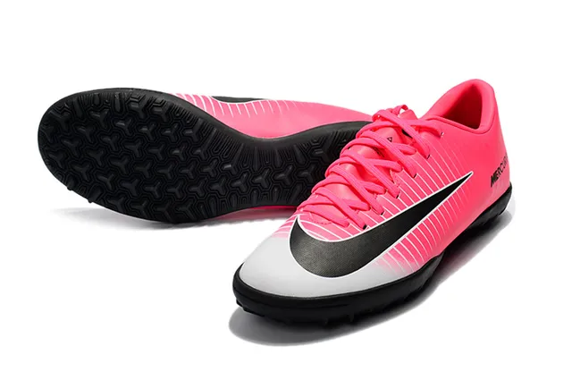 Nike Mercurial X Sapatos de Futebol Azul e Neón Lime para Gramado 18
