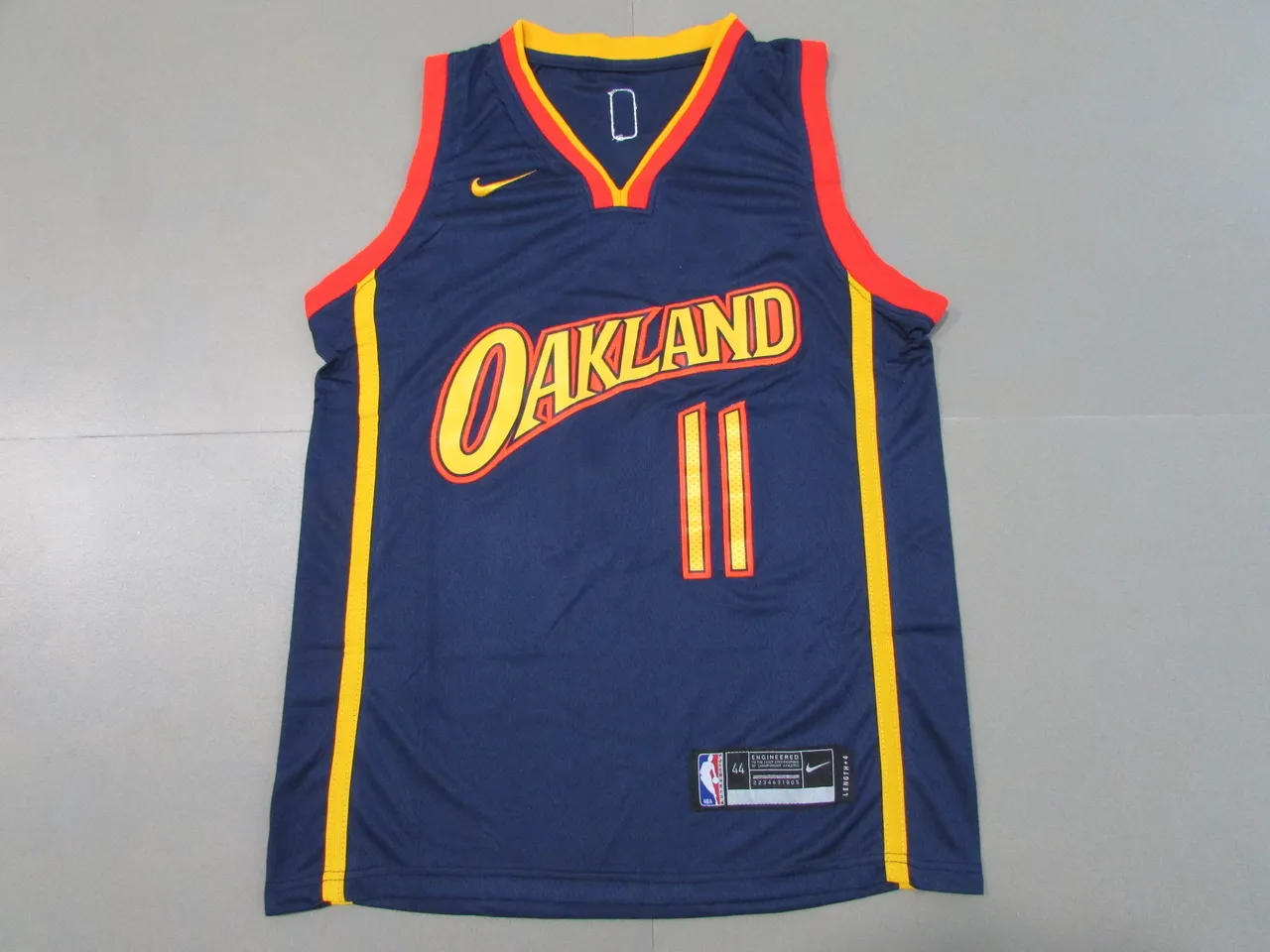 Nike Oakland City Edition Camiseta de Basquete Azul Marinho 3