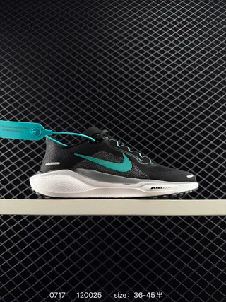 Nike Pegasus 41 Black and Teal Running Shoes 2