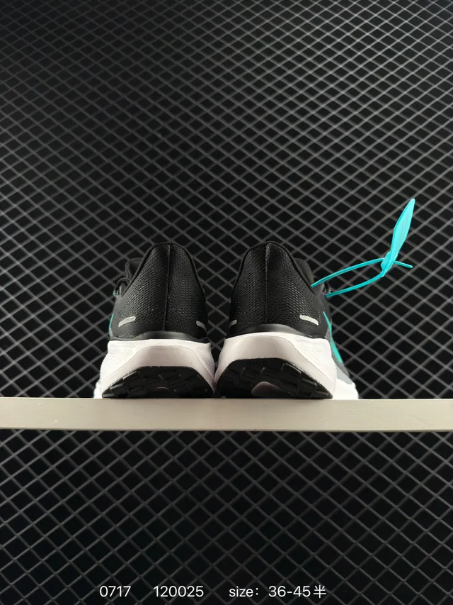 Nike Pegasus 41 Black and Teal Running Shoes 4