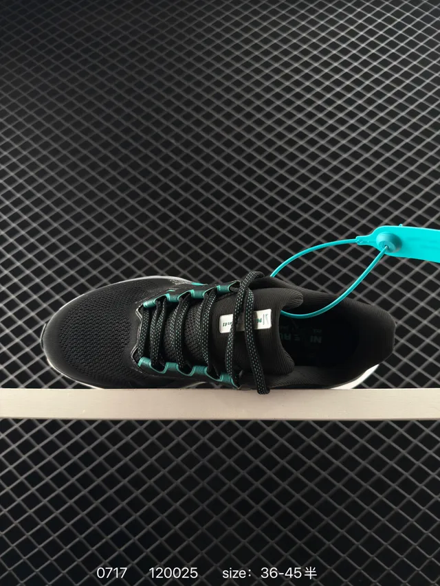 Nike Pegasus 41 Black and Teal Running Shoes 5