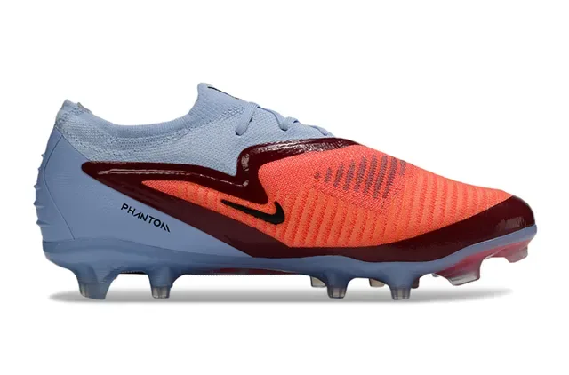 Nike Phantom GT 蓝橙色 针织鞋面 动态中足笼架 人工草地足球鞋 7