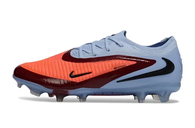 Nike Phantom GT 蓝橙色 针织鞋面 动态中足笼架 人工草地足球鞋 8