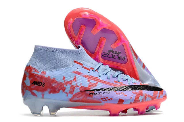 Nike Phantom GT Sapatos de futebol com upper dourado rosa metálico cobre, cano alto, gola de meias, gramado artificial 10