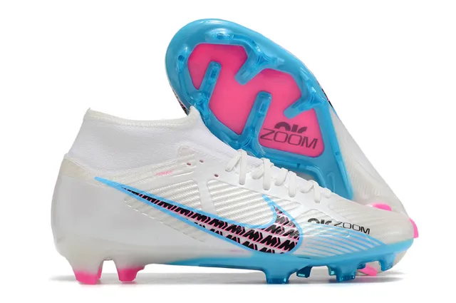 Nike Phantom GT Sapatos de futebol com upper dourado rosa metálico cobre, cano alto, gola de meias, gramado artificial 12