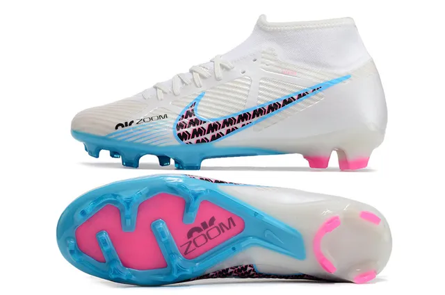 Nike Phantom GT Sapatos de futebol com upper dourado rosa metálico cobre, cano alto, gola de meias, gramado artificial 20