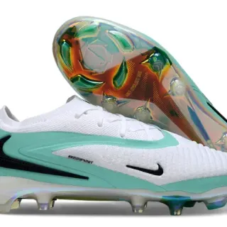 Nike Phantom GT Verde Menta Iridiscente Sapatos de Futebol para terreno firme