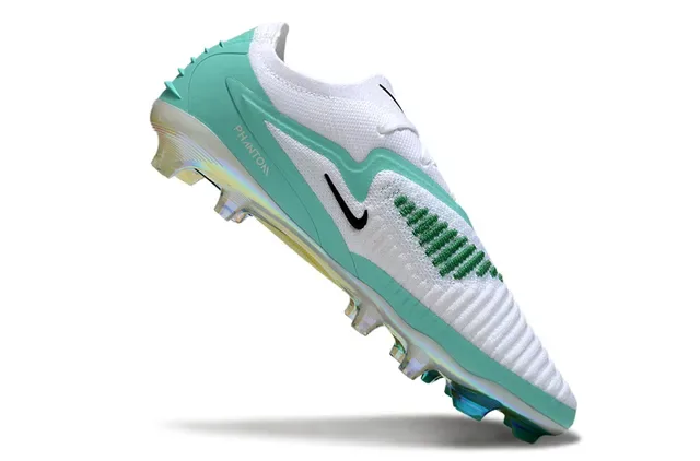Nike Phantom GT Mint Green Iridescent Firm-Ground Soccer Shoes 2