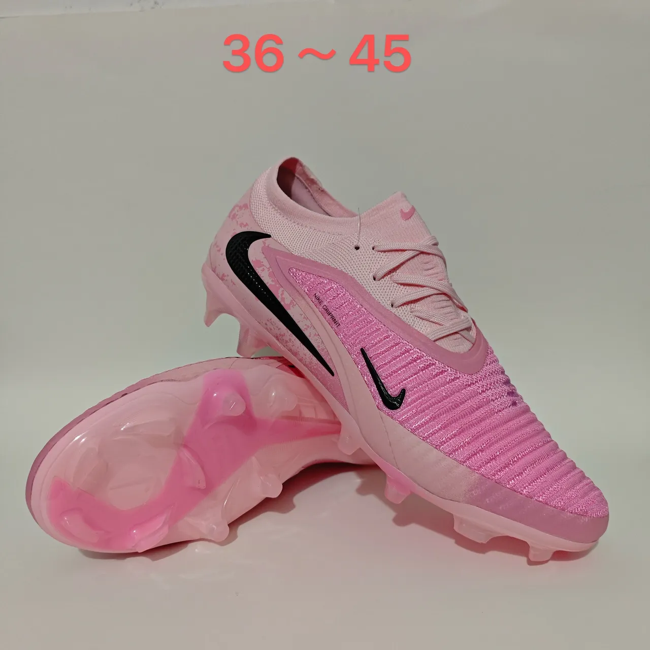 Nike Phantom GT Pink Gripknit Firm-Ground Sapatos de futebol 11