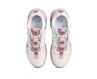 Nike Pink Purple Mesh Upper Visible Air Cushioning Lifestyle Sneakers 4
