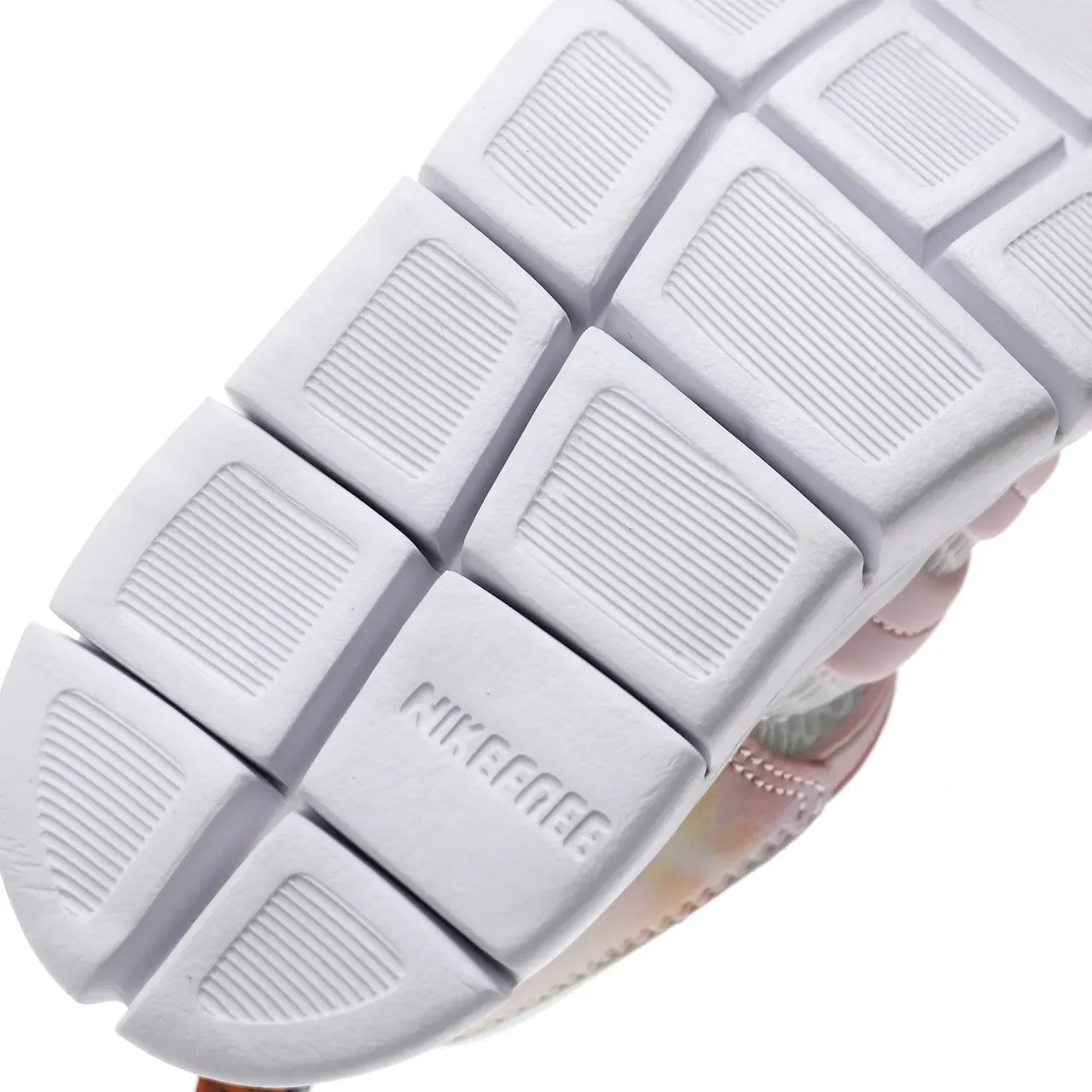 Nike Pink White Slip-On Mesh Upper Sneakers 8