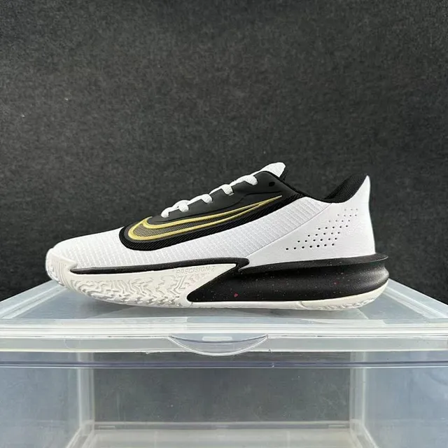 Nike Precision 7 White Black Gold chaussures de basketball 2