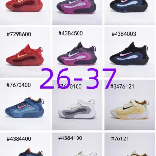 Nike أحمر ذهبي أعلى تريكو حزام حلق و لوب أسلوب حياة سنيكر