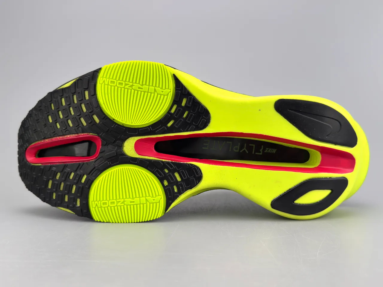 Nike Road Racing AF Lime Green Black Yellow Running Shoes 2