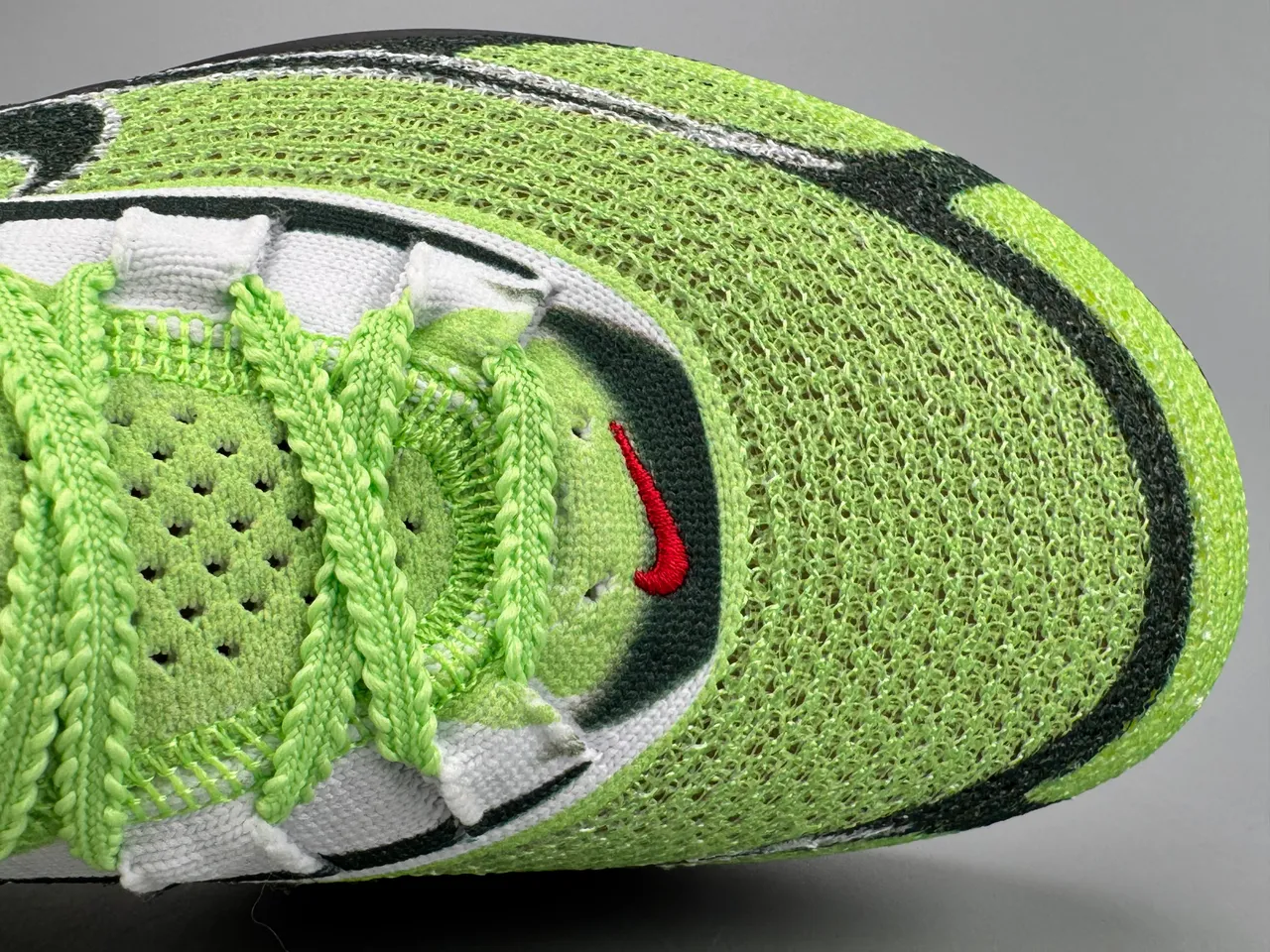 Nike Road Racing AF Lime Green Black Yellow Running Shoes 5