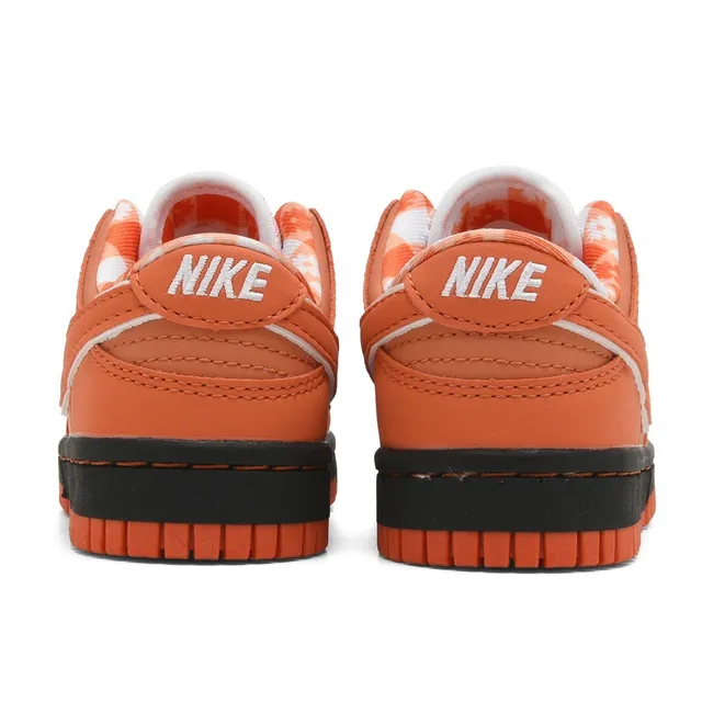 Nike SB Dunk Low কমলা এবং ক্রিম হলুদ স্কেটবোর্ড জুতো 15