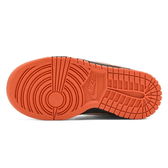 Nike SB Dunk Low কমলা এবং ক্রিম হলুদ স্কেটবোর্ড জুতো 18