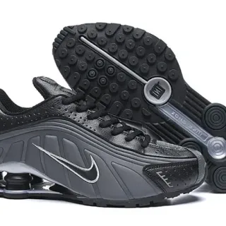 Nike Shox NZ Black Gray sneakers lifestyle