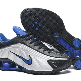 Nike Shox NZ أسود أبيض أزرق حذاء رياضي نمط حياة