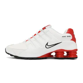Nike Shox أحذية رياضية أبيض وأحمر أسلوب حياة